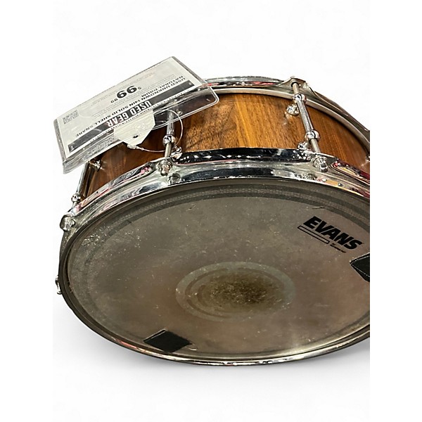 Used Unknown 14in Solid Shell Snare natural Drum