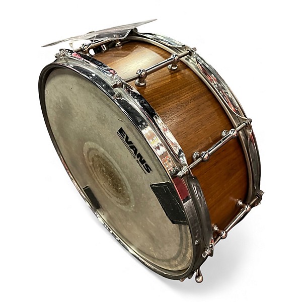Used Unknown 14in Solid Shell Snare natural Drum