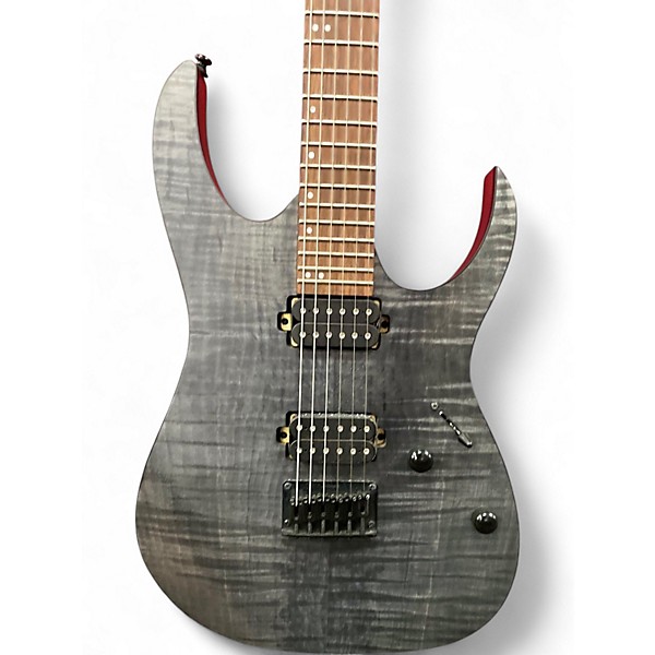 Used Ibanez RG6003FM Flat Transparent Gray Solid Body Electric Guitar