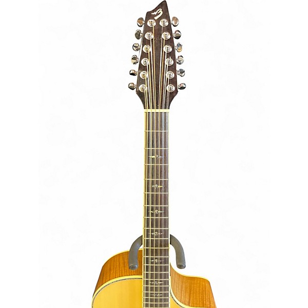 Used Breedlove Atlas Series Stage J350/EFE12 Jumbo Antique Natural 12 String Acoustic Electric Guitar