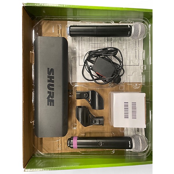 Used Shure BLX288/SM58 Handheld Wireless System
