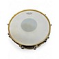 Used Ludwig 8X14 LB488 SUPER BRASS Gold Drum
