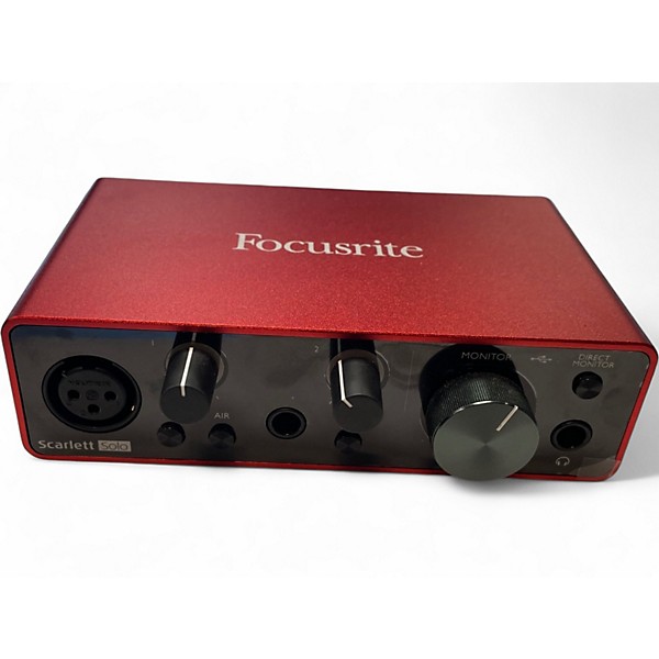 Used Focusrite SCARLET SOLO Audio Interface
