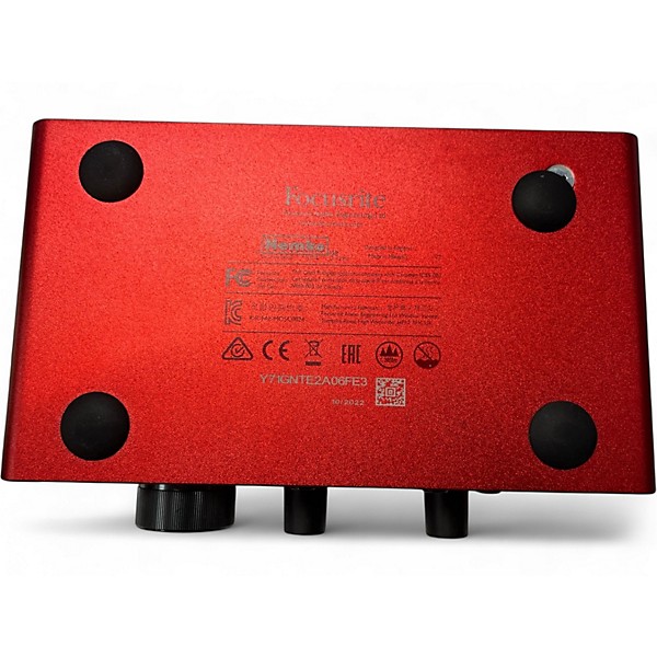 Used Focusrite SCARLET SOLO Audio Interface