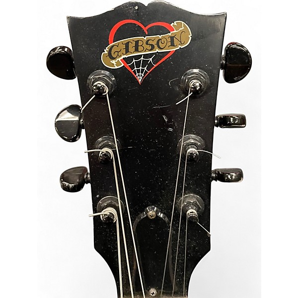 Used Gibson Les Paul Menace Black Solid Body Electric Guitar