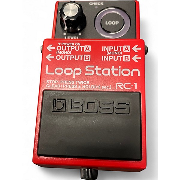 Used BOSS RC1 Loop Station Pedal