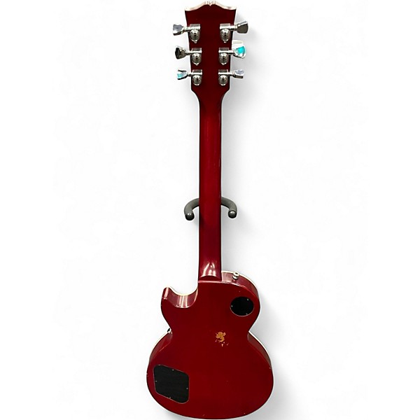 Used Gibson Les Paul Traditional Pro V Satin Wine Red Solid Body Electric Guitar