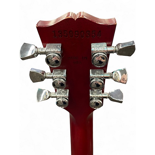 Used Gibson Les Paul Traditional Pro V Satin Wine Red Solid Body Electric Guitar