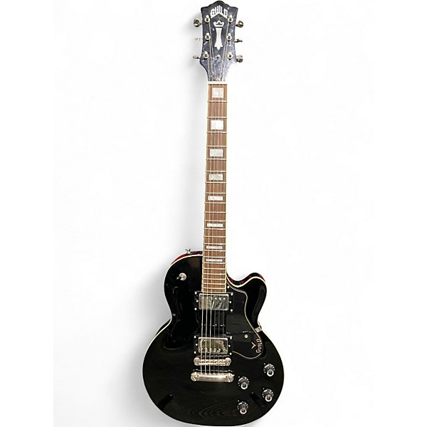 Used Guild Bluesbird Black Solid Body Electric Guitar
