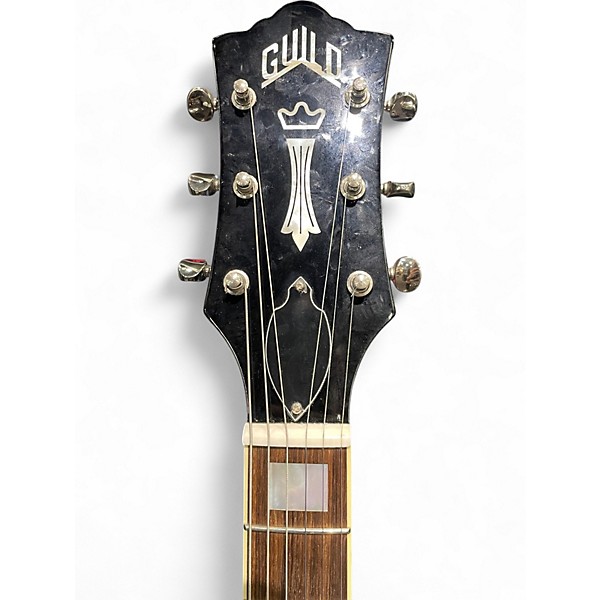 Used Guild Bluesbird Black Solid Body Electric Guitar