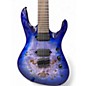 Used Jackson Pro Series Signature Chris Broderick Soloist Transparent Blue Acoustic Guitar