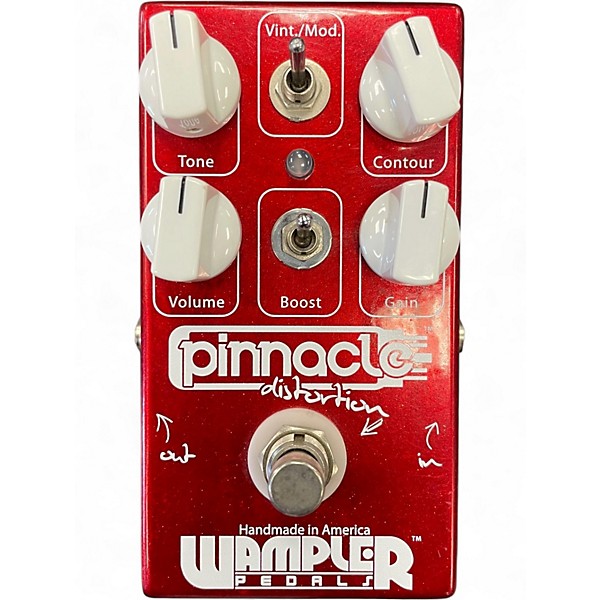 Used Wampler Pinnacle Standard Distortion Effect Pedal