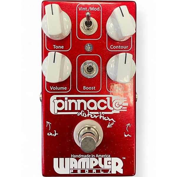 Used Wampler Pinnacle Standard Distortion Effect Pedal