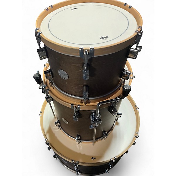 Used PDP by DW 3 Piece Concept Series Brown Drum Kit