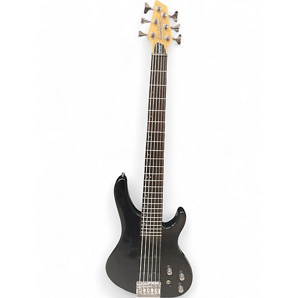 Used Washburn XB600 Black Electric Bass Guitar