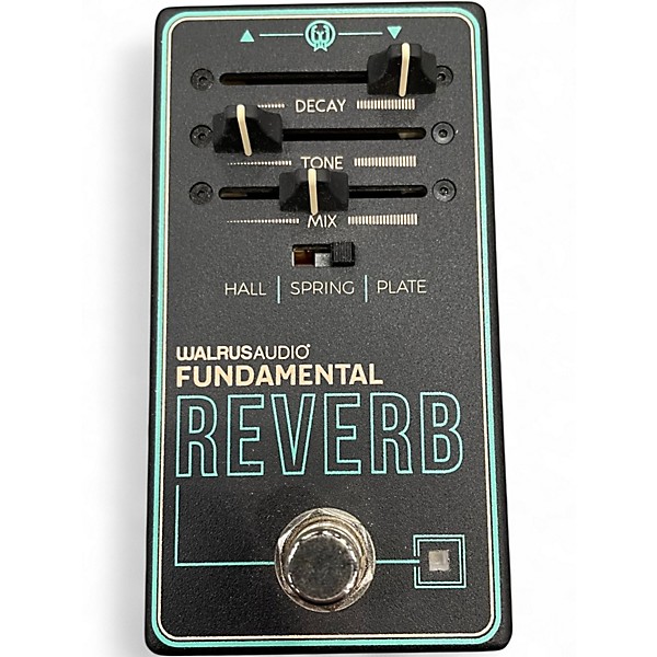 Used Walrus Audio Fundamental Reverb Effect Pedal