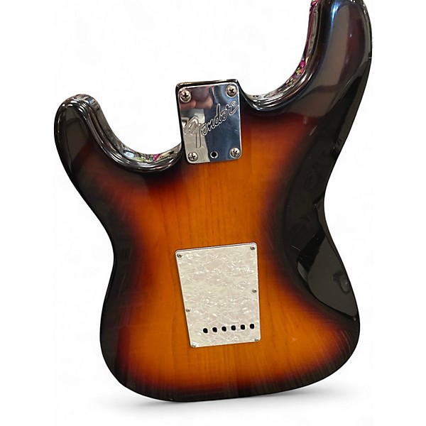 Used 1991 Fender AMERICAN STRAT PLUS 3 Color Sunburst Solid Body Electric Guitar