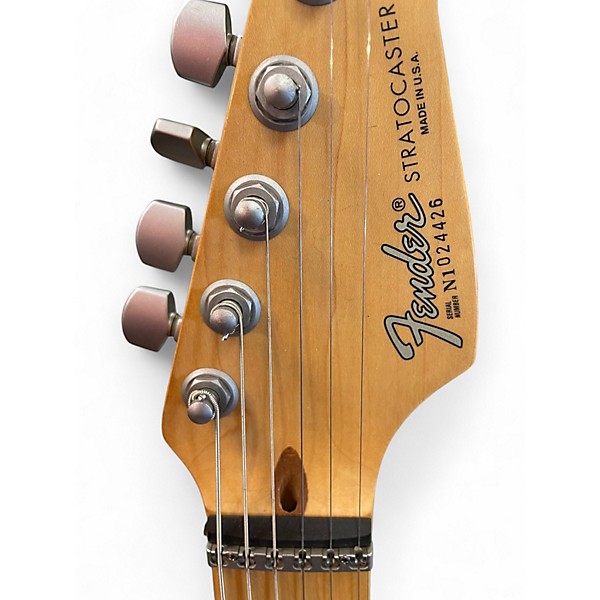 Used 1991 Fender AMERICAN STRAT PLUS 3 Color Sunburst Solid Body Electric Guitar