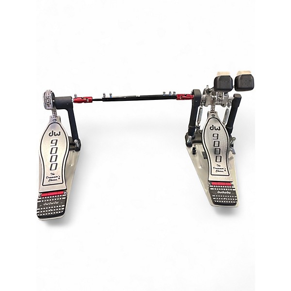 Used DW 9000 Series Double Double Bass Drum Pedal