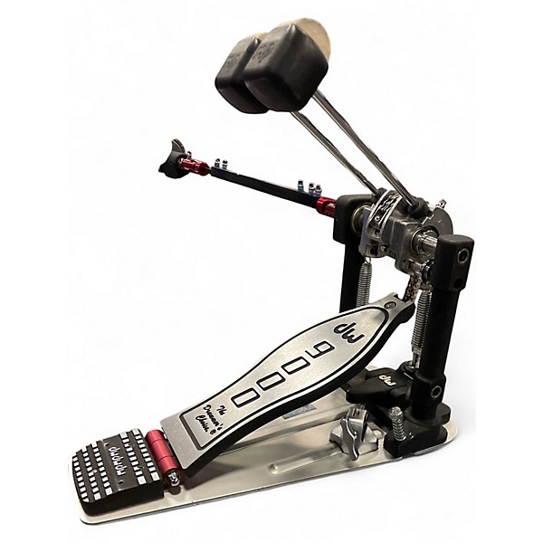 Used DW 9000 Series Double Double Bass Drum Pedal