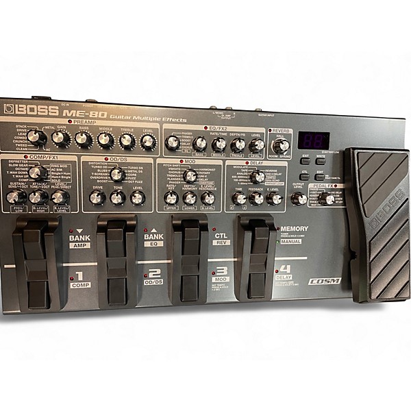 Used BOSS ME80 Guitar Multi Effect Processor