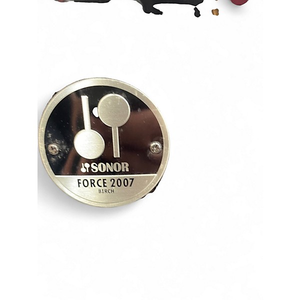 Used SONOR 5 Piece Force 2007 birch black Drum Kit