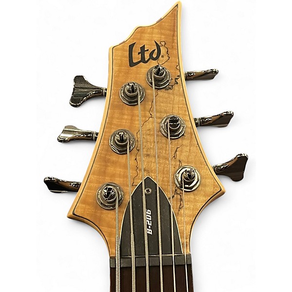 Used ESP LTD B206SM 6 String Natural Electric Bass Guitar