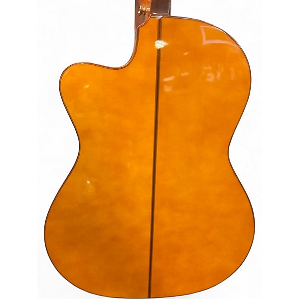 Used Lucero LFB250SCE Antique Natural Classical Acoustic Electric Guitar