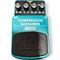 Used Behringer CS400 Compressor Sustainer Effect Pedal thumbnail