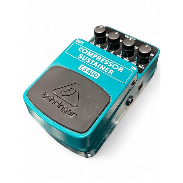 Used Behringer CS400 Compressor Sustainer Effect Pedal