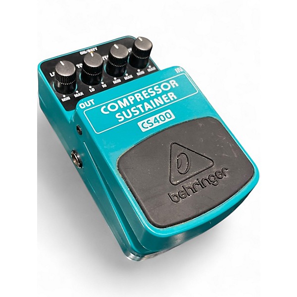 Used Behringer CS400 Compressor Sustainer Effect Pedal