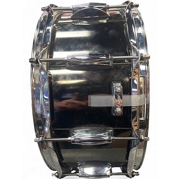 Used Gretsch Drums 14in BLACK NICKEL OVER STEEL SNARE DRUM Black Drum