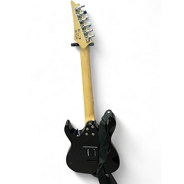 Used Ibanez GRX70QA Transparent Green Burst Solid Body Electric Guitar