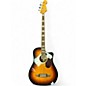 Used Fender Kingman 4-String 2 Color Sunburst Acoustic Bass Guitar