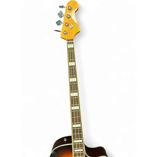 Used Fender Kingman 4-String 2 Color Sunburst Acoustic Bass Guitar