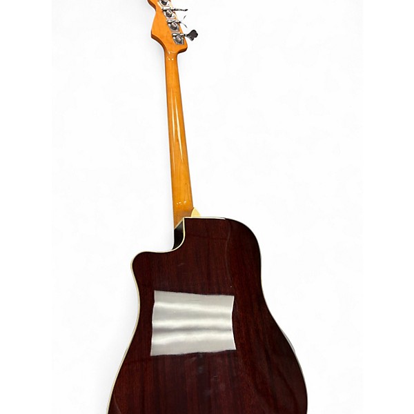 Used Fender Kingman 4-String 2 Color Sunburst Acoustic Bass Guitar