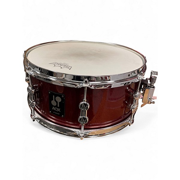 Used SONOR 4 Piece AQX Micro 4-Piece Drum Shell Pack red moon sparkle Drum Kit