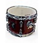 Used SONOR 4 Piece AQX Micro 4-Piece Drum Shell Pack red moon sparkle Drum Kit