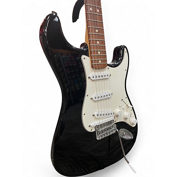 Used Fender Roland Ready Stratocaster Black Solid Body Electric Guitar