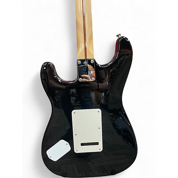 Used Fender Roland Ready Stratocaster Black Solid Body Electric Guitar