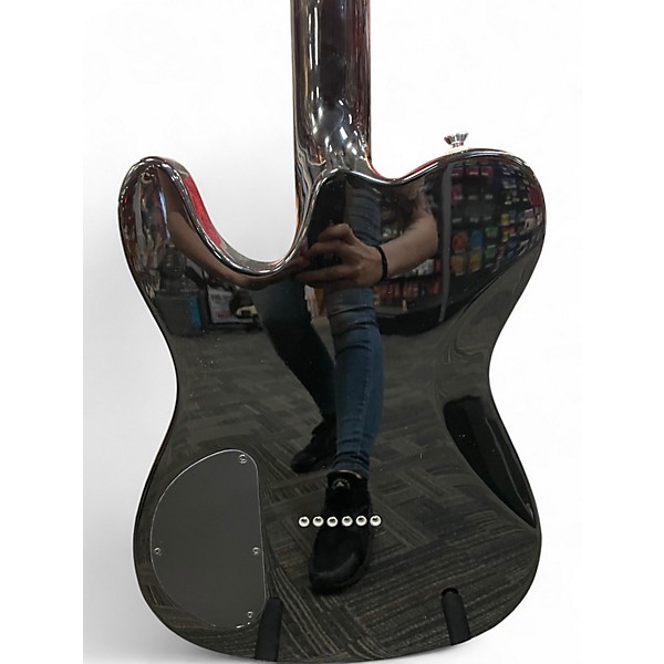 Used Fender Special Edition Custom Telecaster FMT HH Black Solid Body Electric Guitar