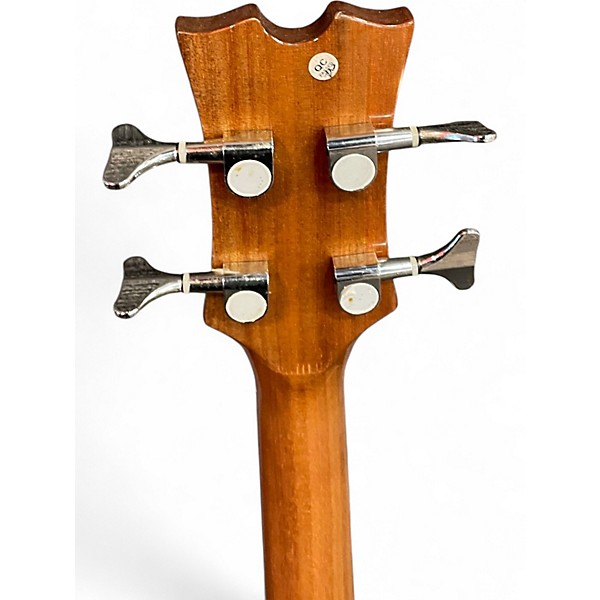 Used Dean Exotica Natural Gloss Acoustic Bass Guitar