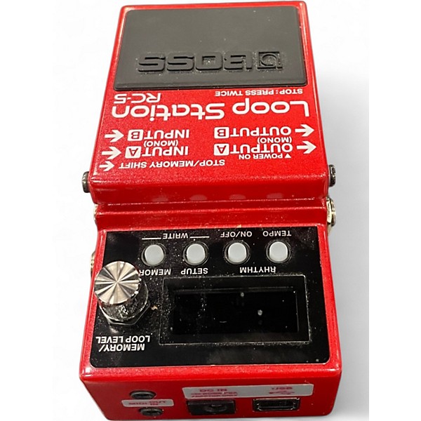 Used BOSS RC5 loop station Pedal
