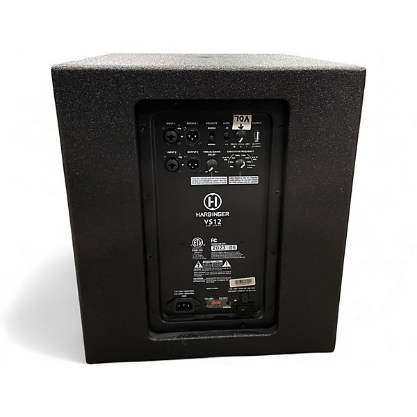 Used Harbinger S12 Powered Subwoofer