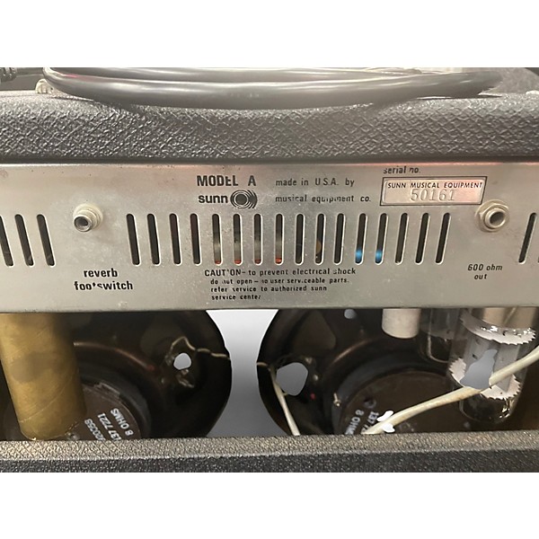 Used Sunn A212 Tube Guitar Combo Amp