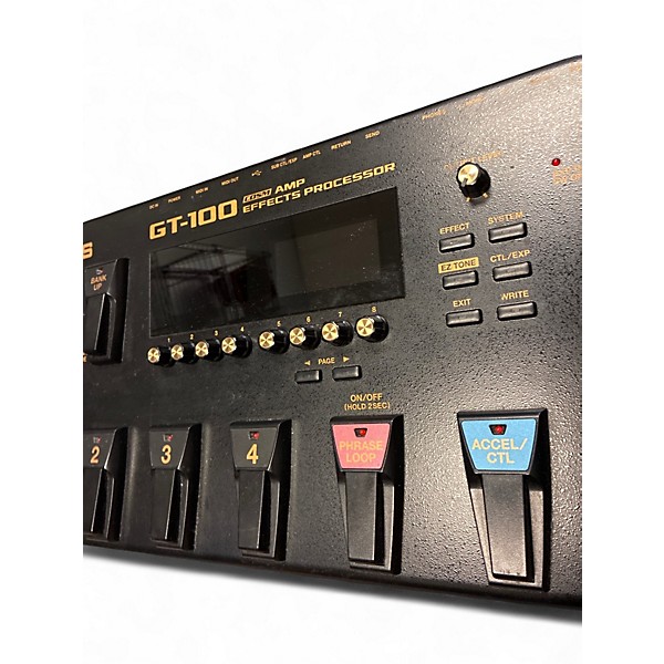 Used BOSS GT100 Effect Processor