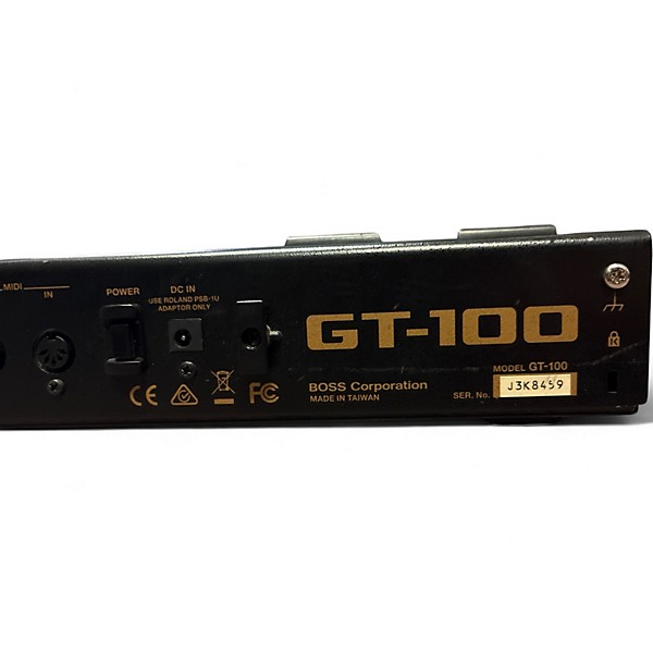 Used BOSS GT100 Effect Processor