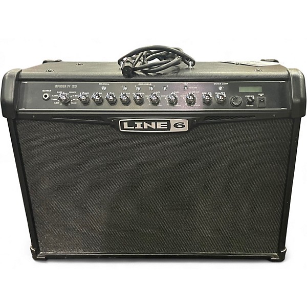Used Line 6 Spider IV 120W 2x10 Guitar Combo Amp