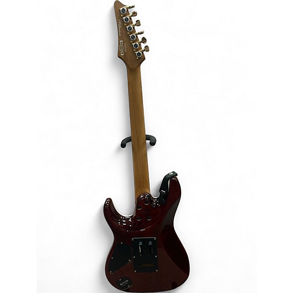 Used Ibanez AZ47P1QM Dragon Eye Burst Solid Body Electric Guitar