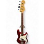 Vintage 1997 Fender American Standard Precision Bass Candy Apple Red Electric Bass Guitar thumbnail